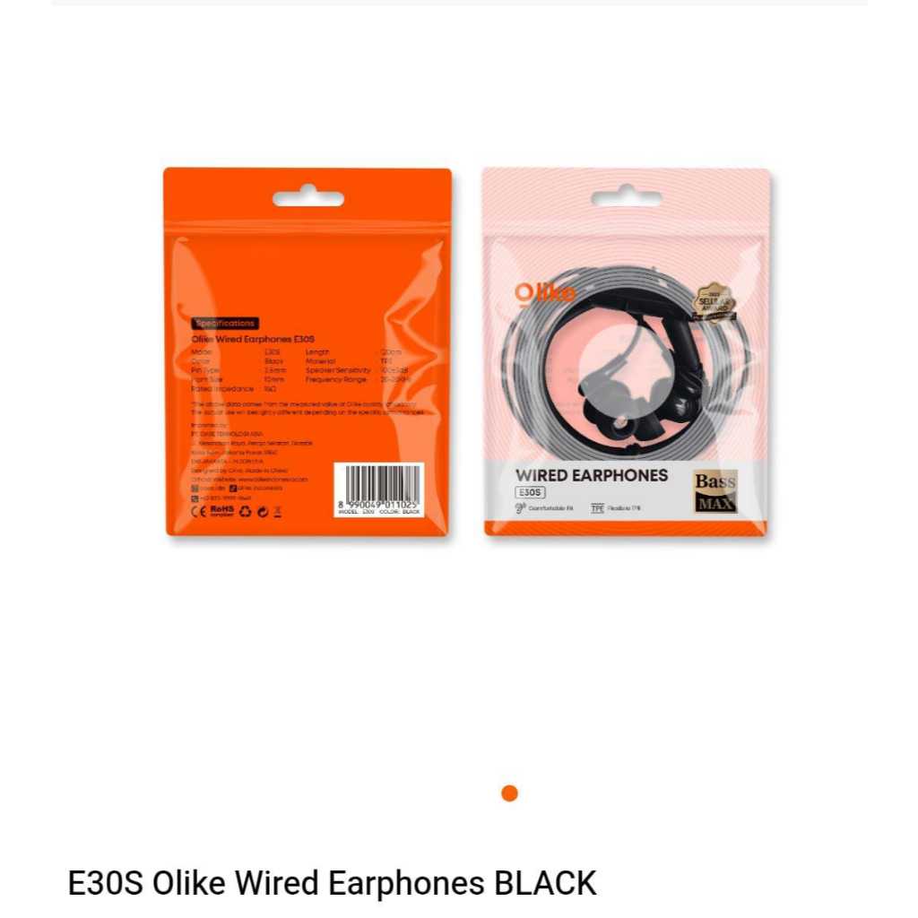 Olike Wired Earphones E30S