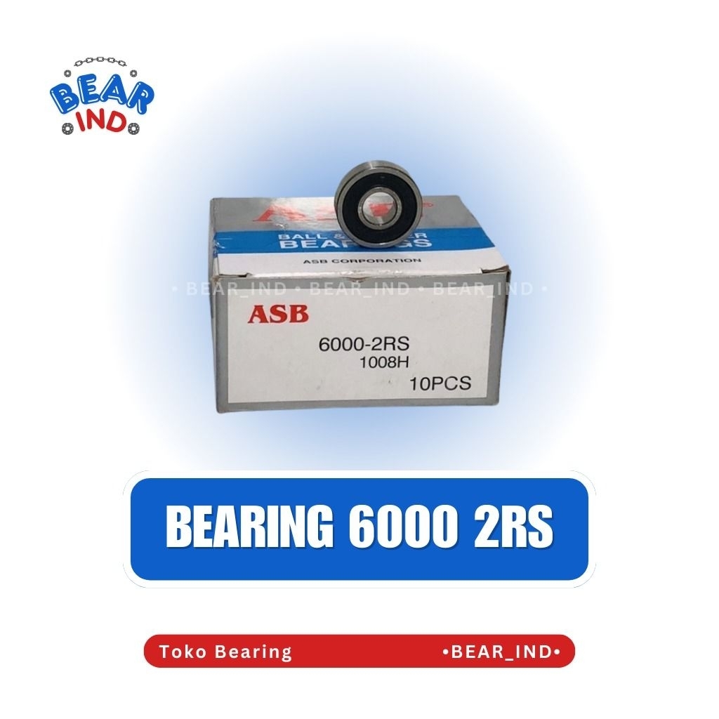 BEARING 6000 2RS ASB / LAHER 6000 2RS / LAKER 6000 2RS