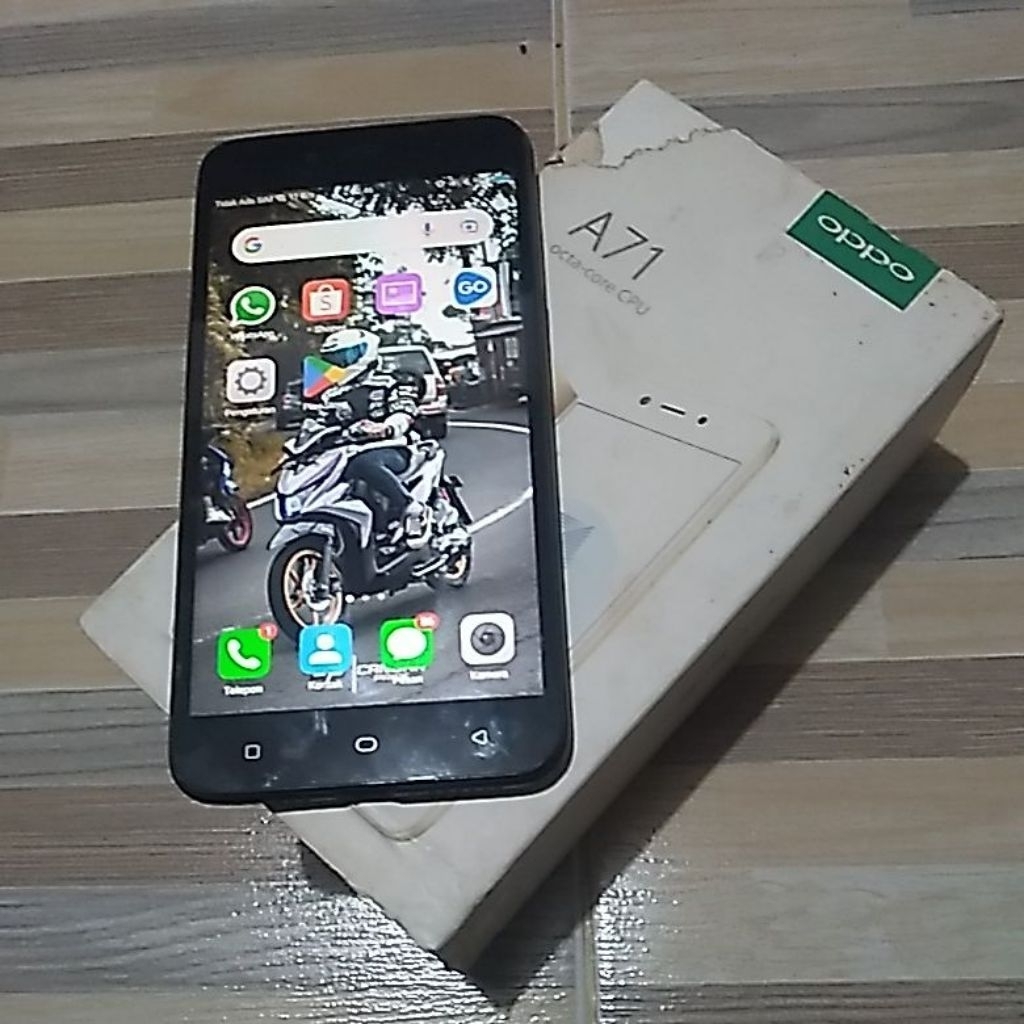 HP OPPO A71 RAM 2/16 GB NORMAL (KET. BACA DISKRIPSI).