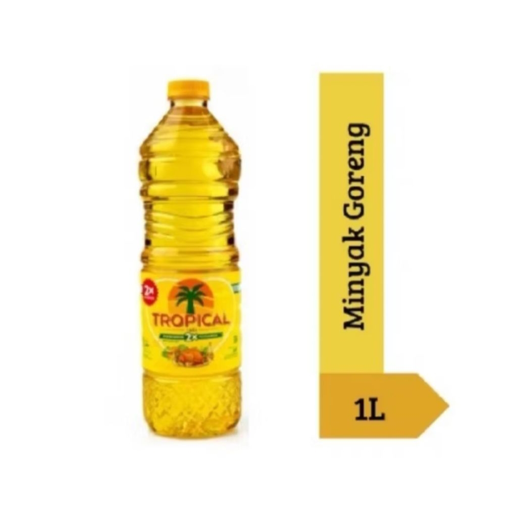 

Minyak Goreng Tropical Botol 1L | 1 Krat Isi 12 Botol