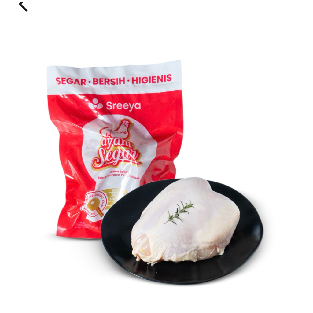 

Dada Ayam Utuh Sreeya 450-550Gram