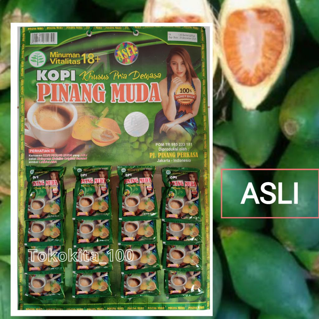 

BUBUK N90PI BUAH PINANG MUDA ASLI 16 BKS