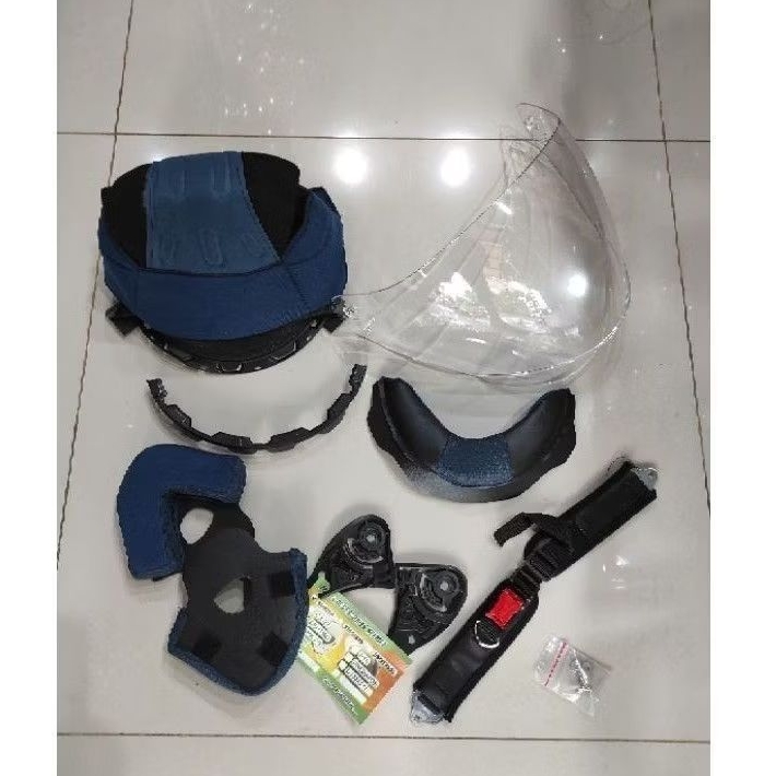 Paket Komplit Busa helm ink Centro + Kaca helm ink Centro Visor ink centro
