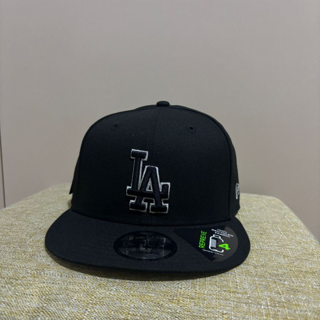 Topi MLB NEW ERA CAP "LA" BLACK dan "GSW" GREY
