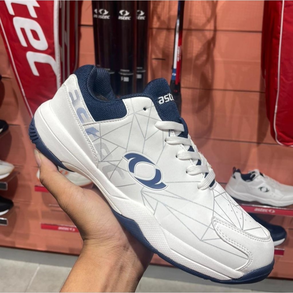 [GRUP 8] Sepatu Badminton Bulutangkis Cowok Laki Laki Astec Gold Hitam Biru Putih Oren Merah Putih B