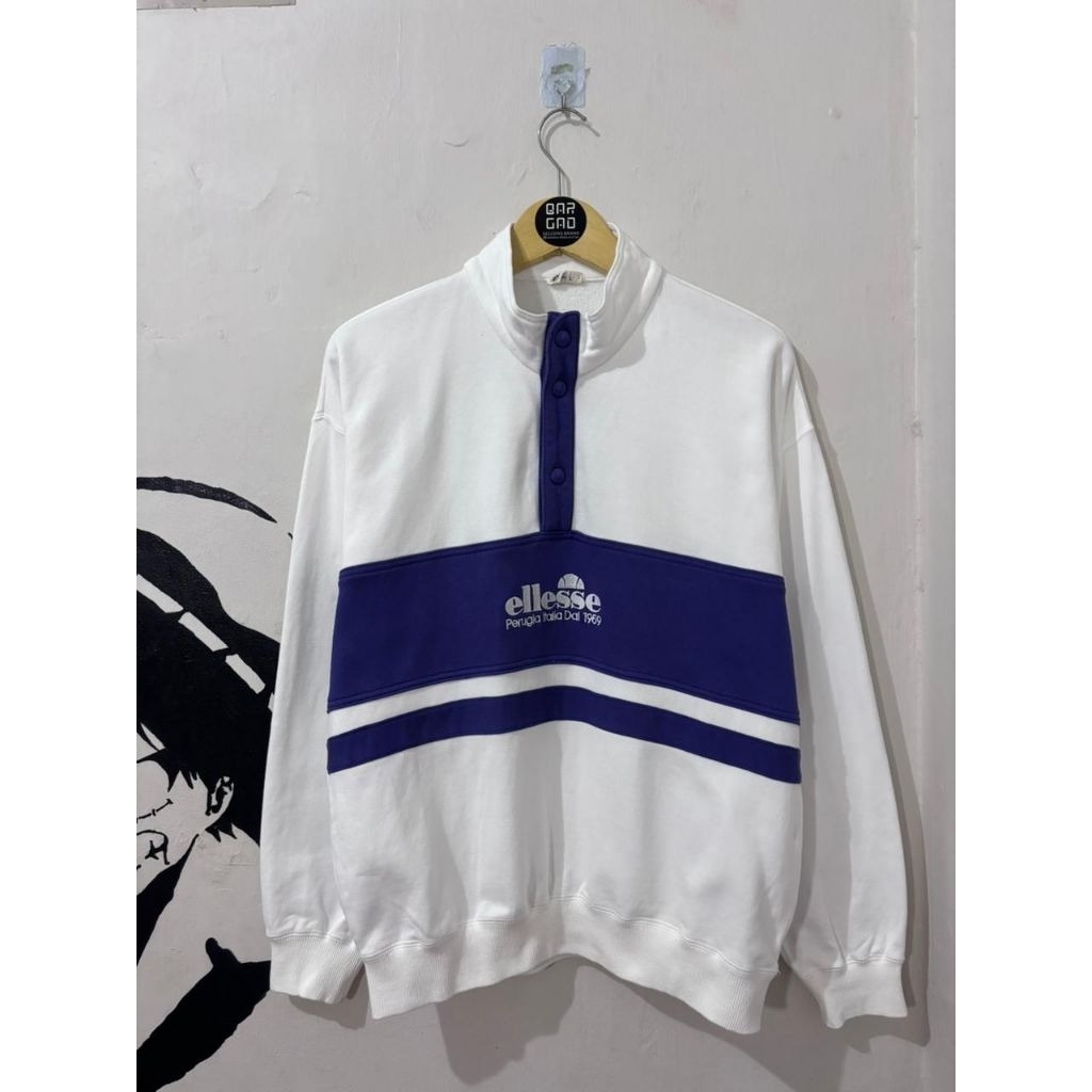 Sweater Ellesse Button vintage 90's
