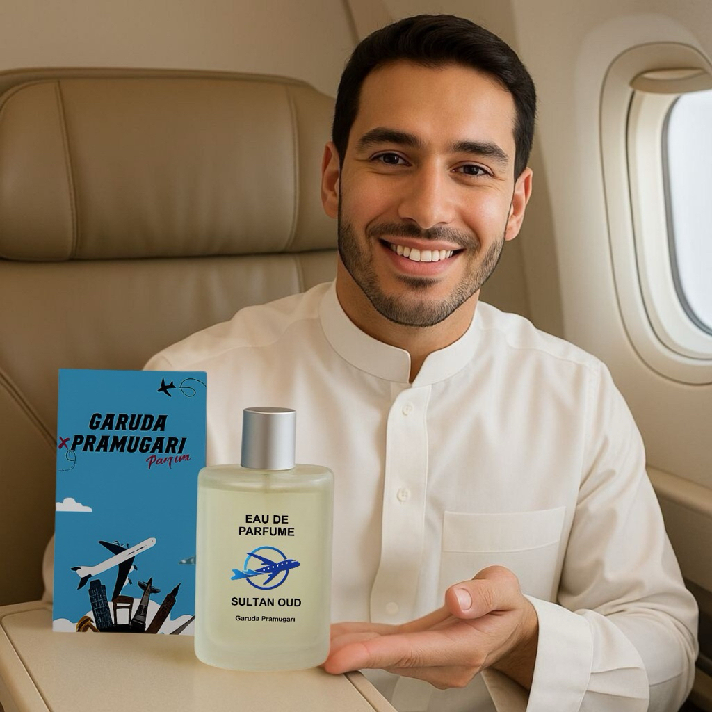 Parfum  SULTAN OUD 100ml Ori – Parfum Pria Unisex Premium Tahan Lama Aroma Arabian
