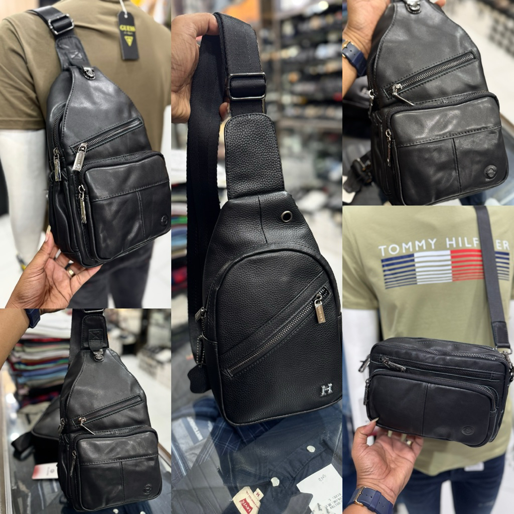 TAS SLEMPANG KULIT ASLI ELGINI