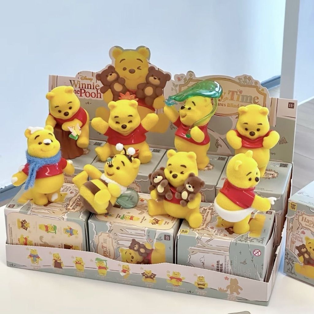 [PREORDER – TOPTOY] Blind Box Winnie the Pooh Happy Time Series – Figurine Koleksi