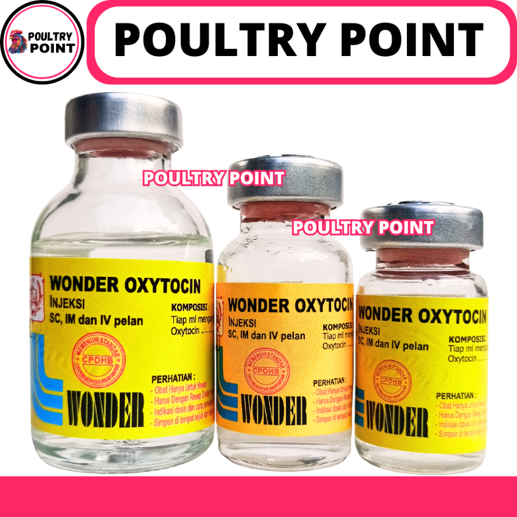WONDER OXYTOCIN 5ML 10ML 20ML - Obat Hewan Ternak