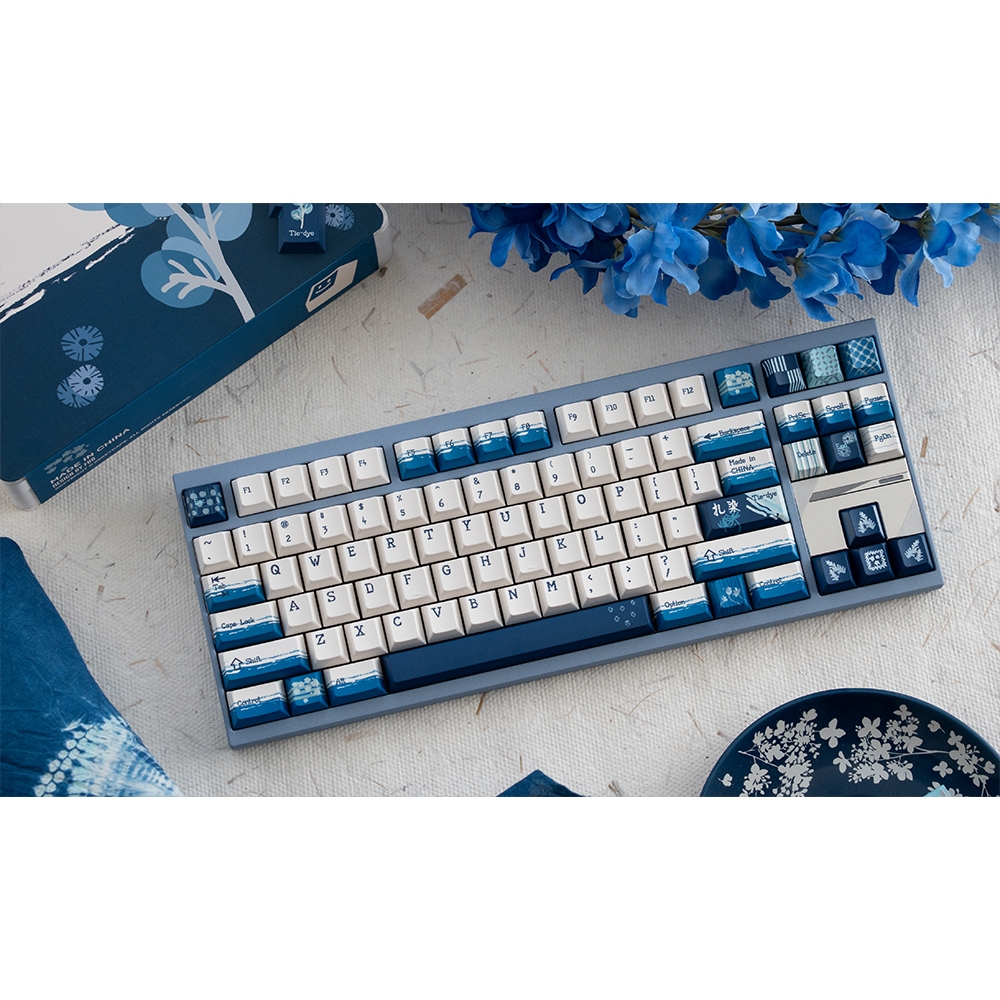 Keycaps FBB Tie Dye Cherry Profile PBT Dye Sub