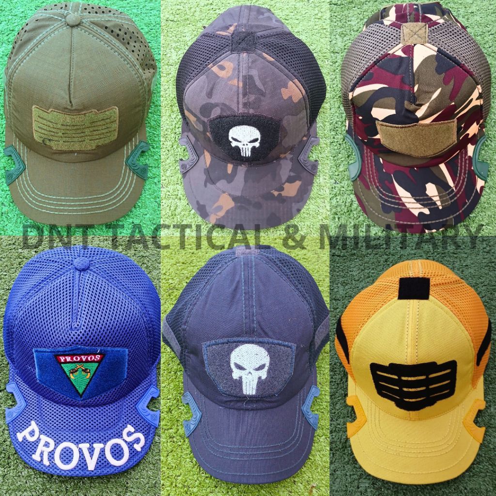 TOPI COAK TNI BERBAGAI MOTIF & MODEL