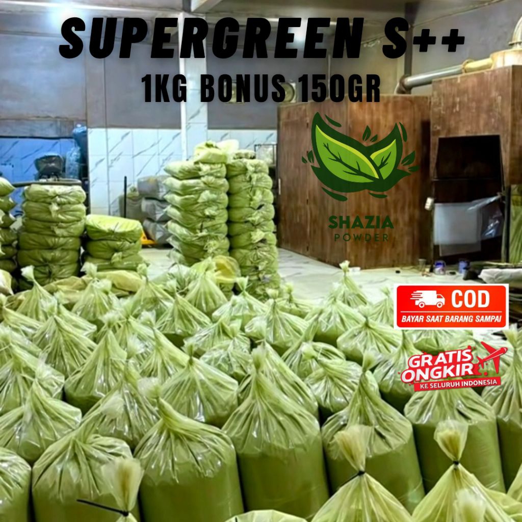 

SHAZIAPOWDER BUBUK DAUN PURLIKK S+ HIJAU