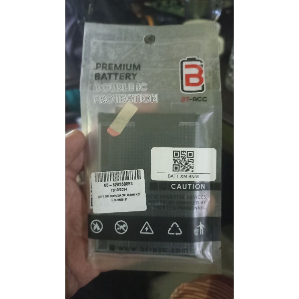 Premium Battery Double IC Protection, Xiaomi Redmi Note 10 S