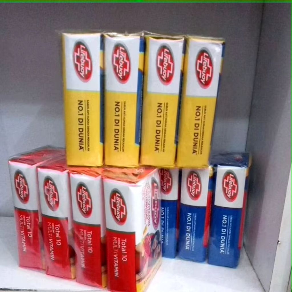 [ PAKET ISI 4PCS / 12 PCS ] SABUN BATANG LIFEBUOY 100GR x 4 PCS