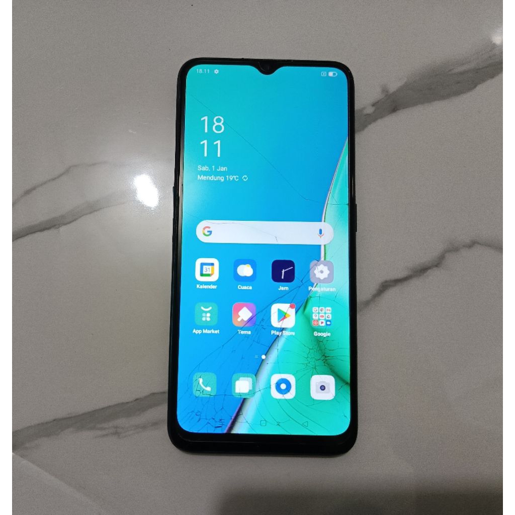 HP second minus Oppo a9 2020 ram 8/128gb