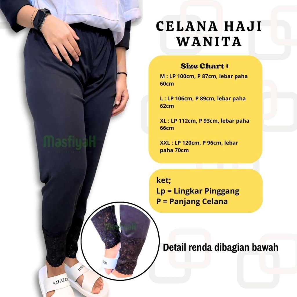 CELANA WANITA ARYA CELANA ARYA CELANA HAJI WANITA INNER GAMIS INNER ROK DALAMAN GAMIS DALAMAN ROK CE