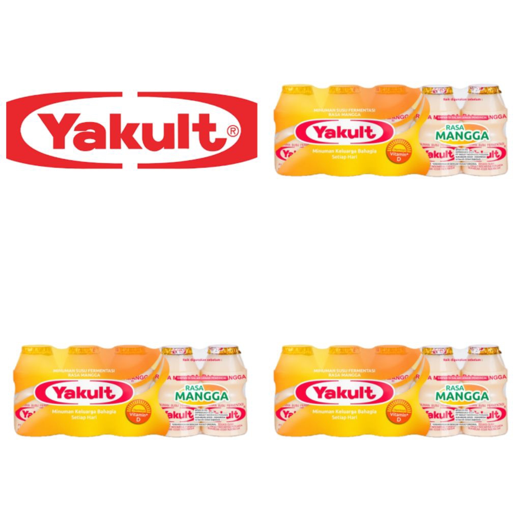 

Yakult Minuman Susu Fermentasi Rasa Mangga 5 x 65 Ml