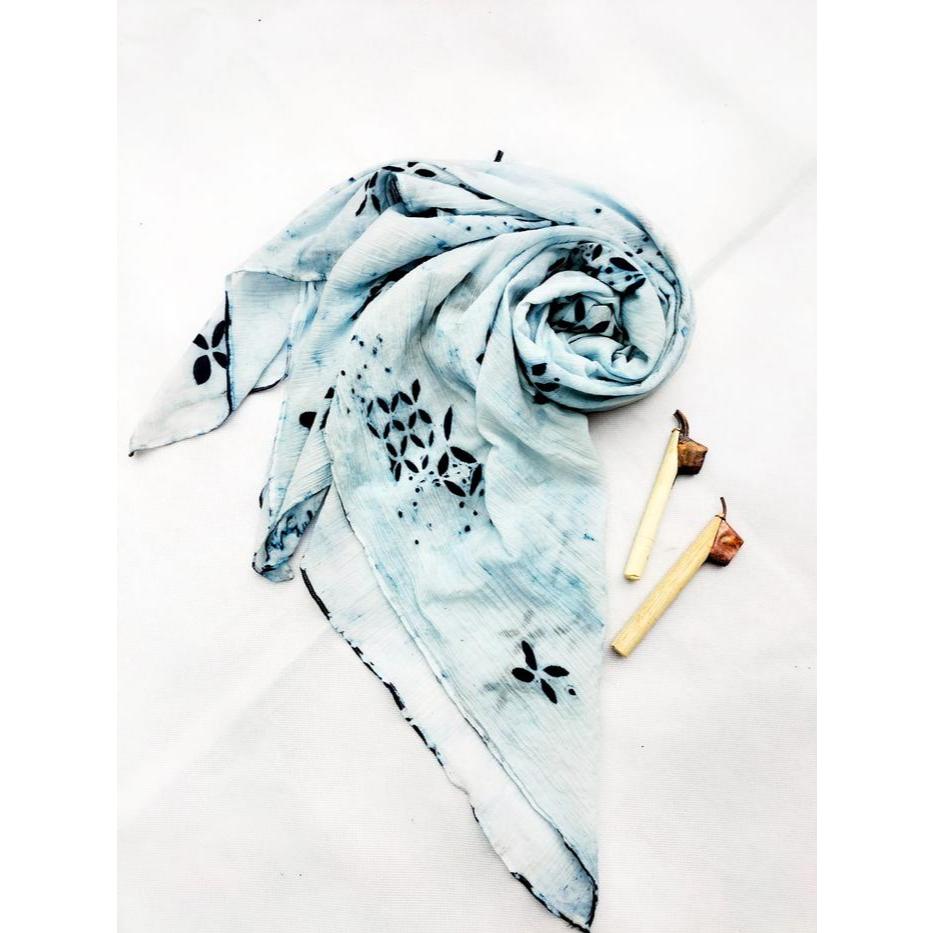 Hijab Scarf Batik Tulis Warna Alami SYMPHONY
