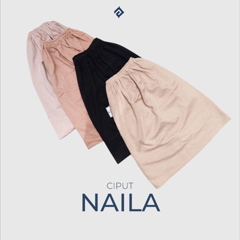 Alfath - Inner Hijab Kaos Ciput Karet - Naila