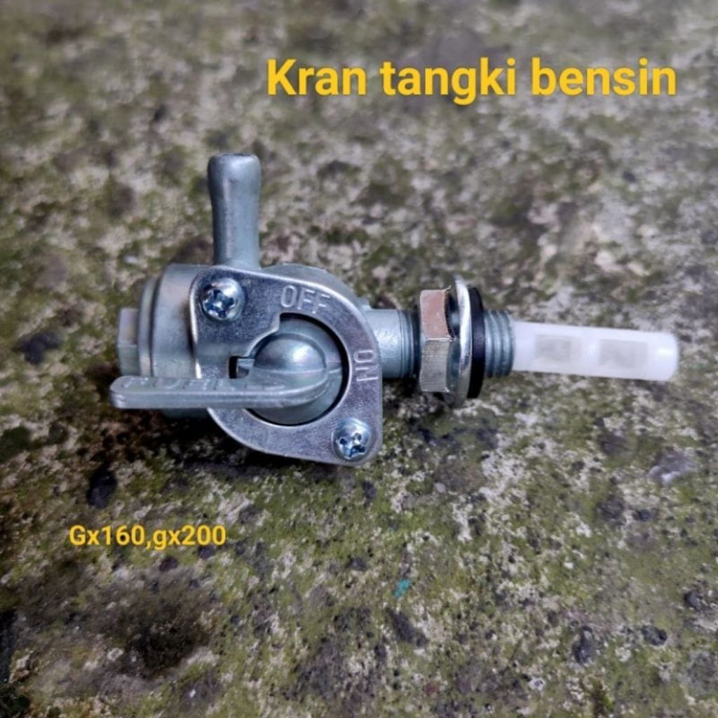 Kran tangki genset 5000w engine GX160 fuel cock diesel bensin