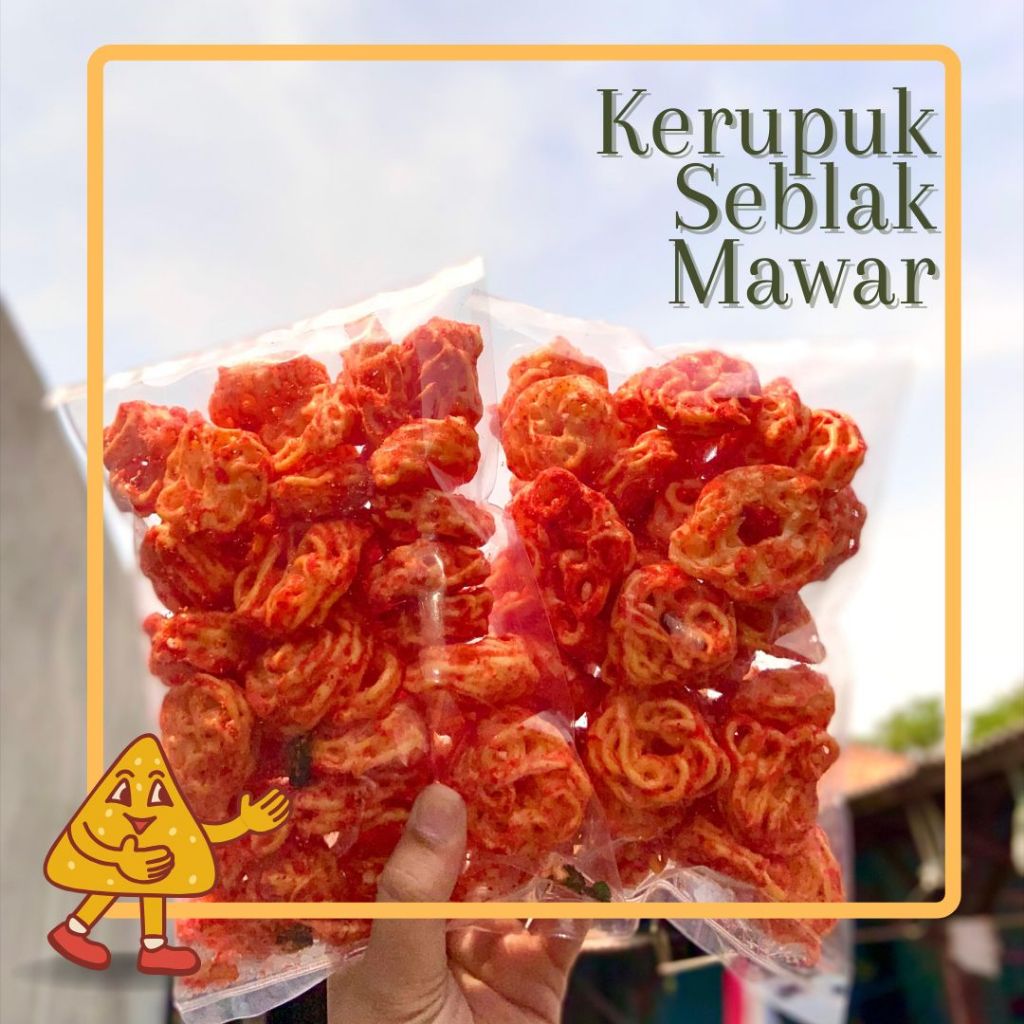 

KERUPUK SEBLAK MAWAR / Seblak Mawar Pedas Manis Gurih