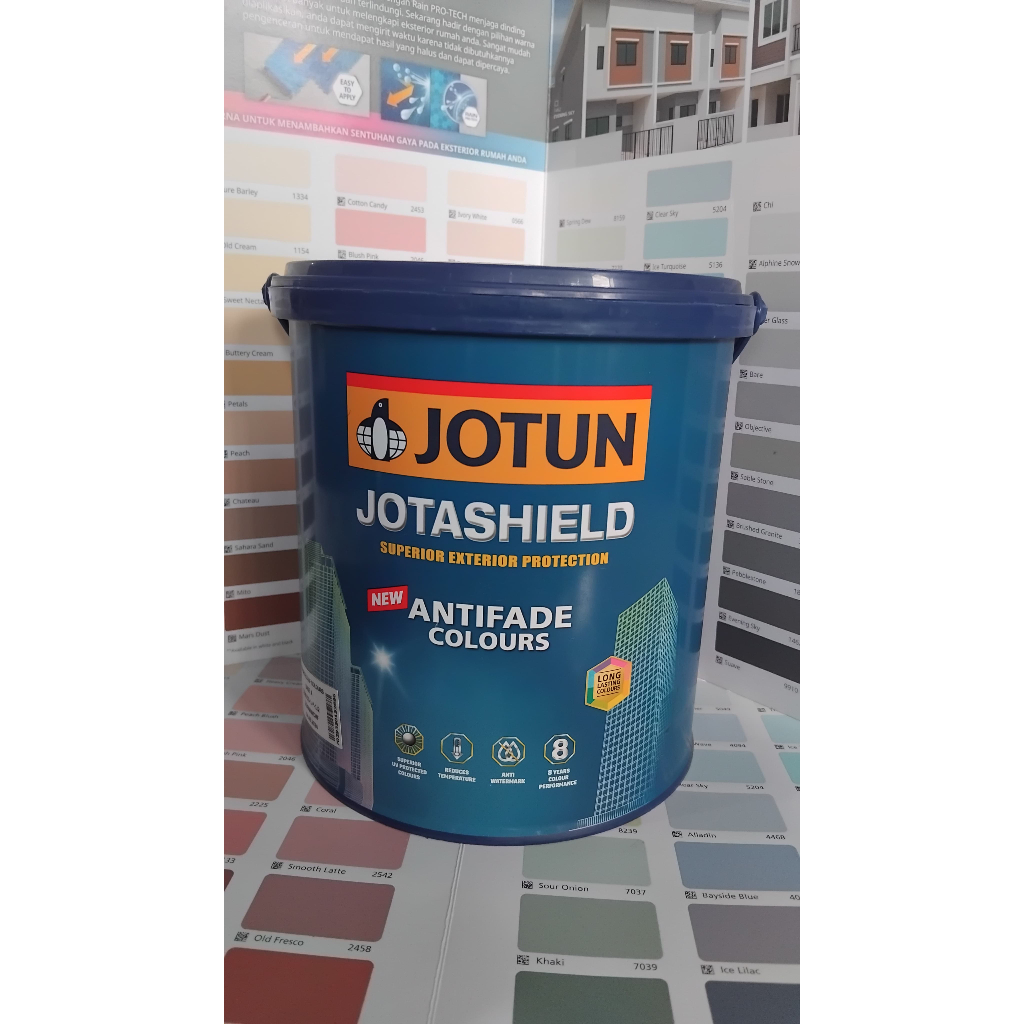 Cat Eksterior Jotun Jotashield Antifade Colour 2,5L - Warna Chi 7236 (Free Kuas 2" Homecare)