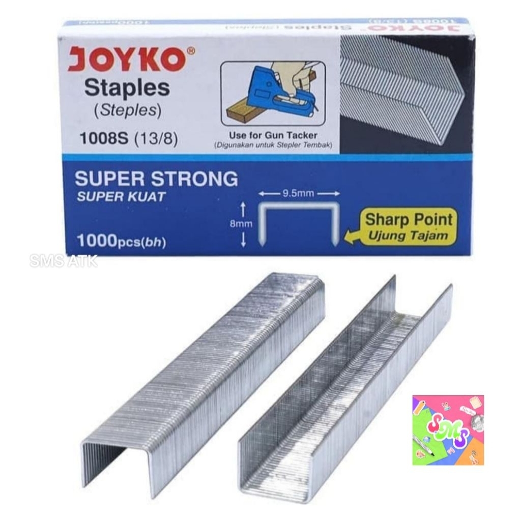 

si Staples Gun Tacker 1008s (13/8) Joyko