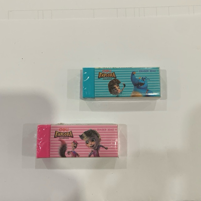 

DELI Penghapus Pensil Karakter Explora Lucu Alat Tulis Sekolah eraser 3040