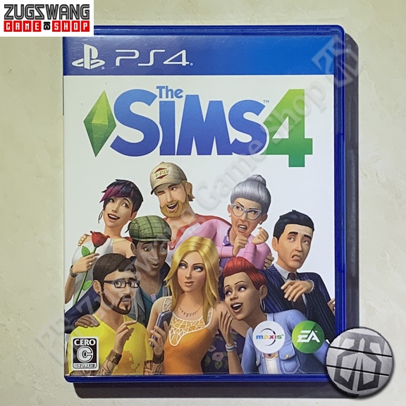 THE SIMS 4 Kaset game bd ps4 ps playstation bekas 2nd used preowned second preloved original