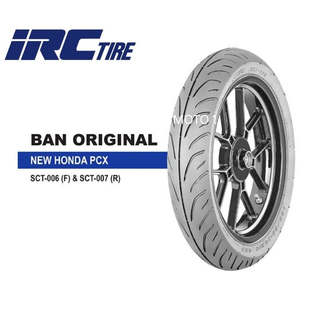 ban luar irc pcx150 depan vario160 vario 125 150 belakang 100/8014 SCT006 original irc