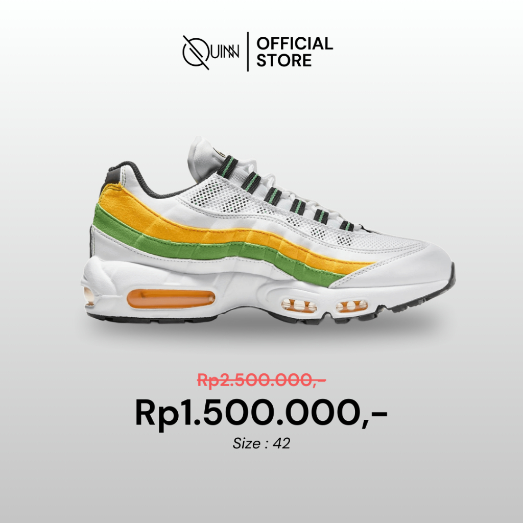 Nike Air Max 95 Essential Lemon Lime / Sepatu Sneakers Olahraga Pria