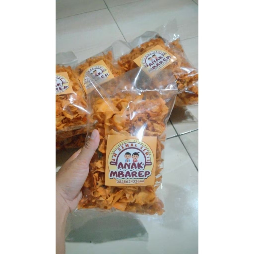 

✨mba charir✨ KRIPIK BREKELE || KEMASAN 200GR-250GR || KERIPIK SINGKONG BREKELE GURIH RENYAH || CEMILAN