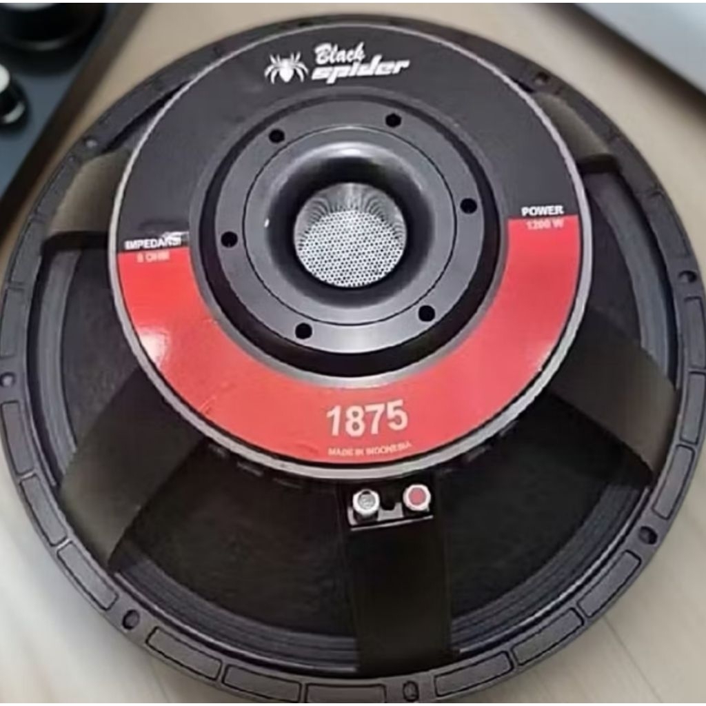 Speaker 18 inch speaker  Black Spider Bs 1875 Low Subwoofer