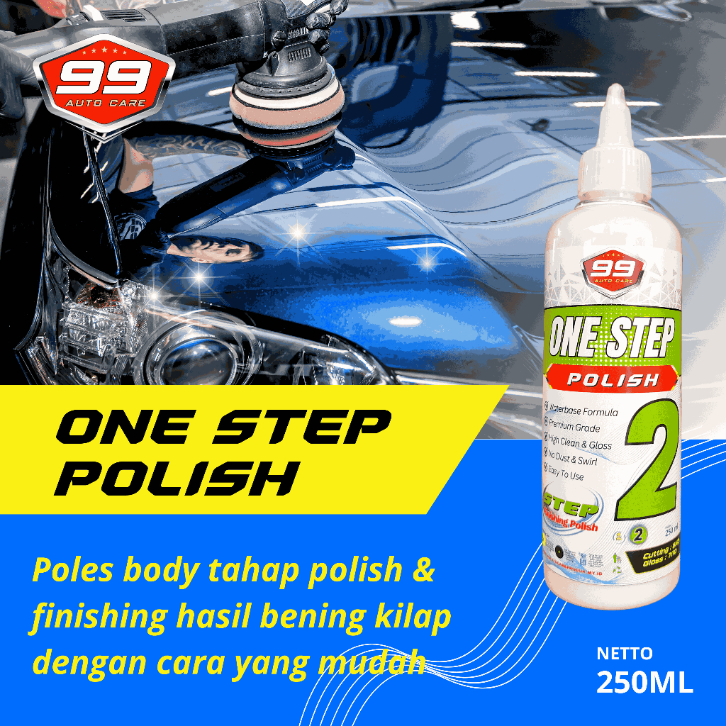 Kompon Poles Body Mobil Step 2 + Finishing – ONE STEP POLISH 250ml