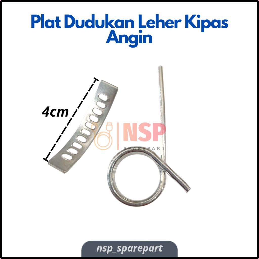 BESI PLAT DUDUKAN LEHER KIPAS ANGIN COSMOS