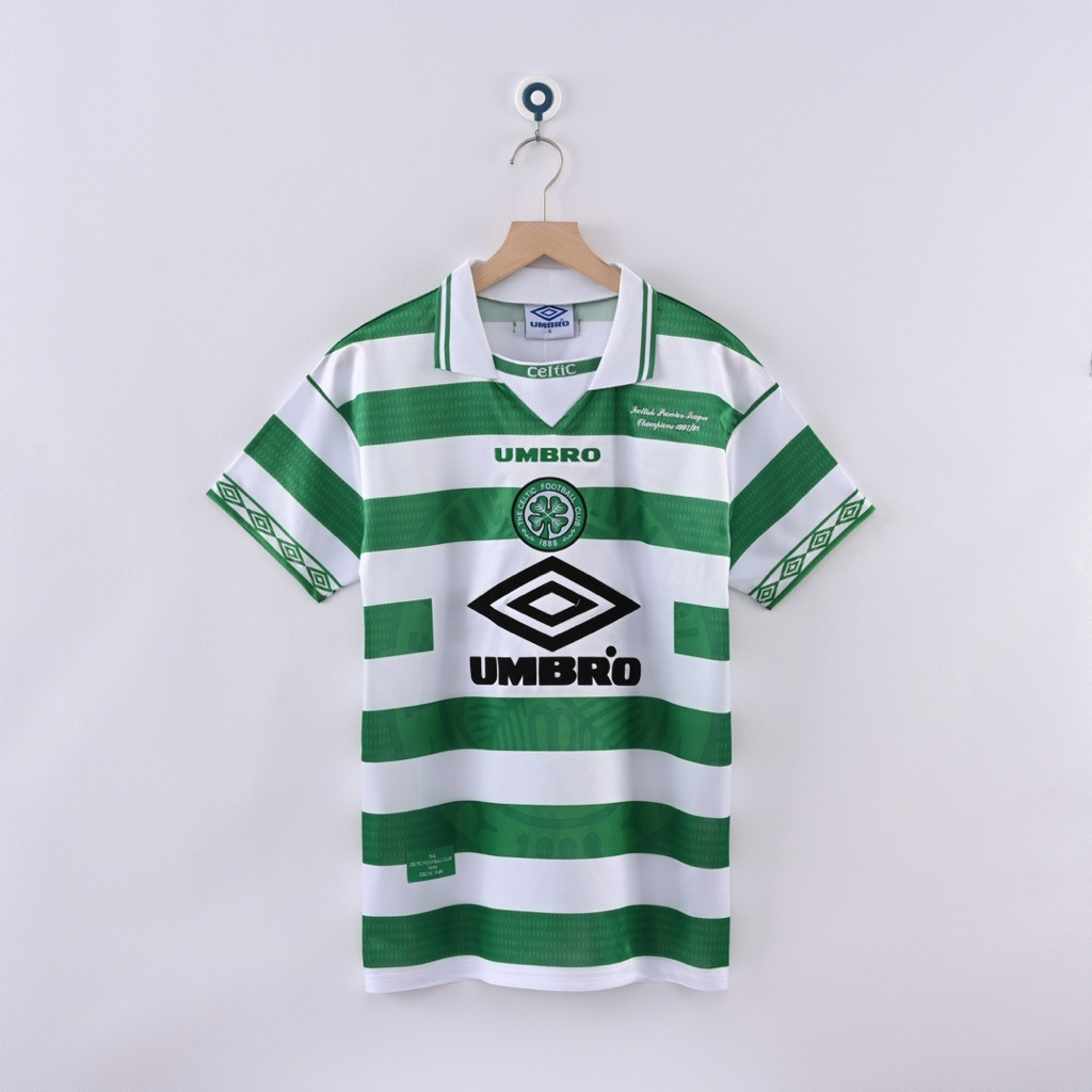 jersey retro celtic fc 1997-1999 home kit