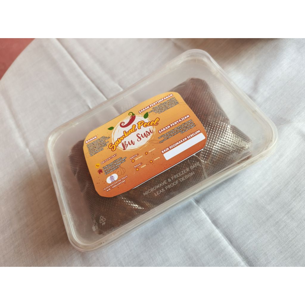

Sambal Pecel Bu Susi, Rasa Otentik, Bahan Premium Dan Berkualitas, 100% HALAL