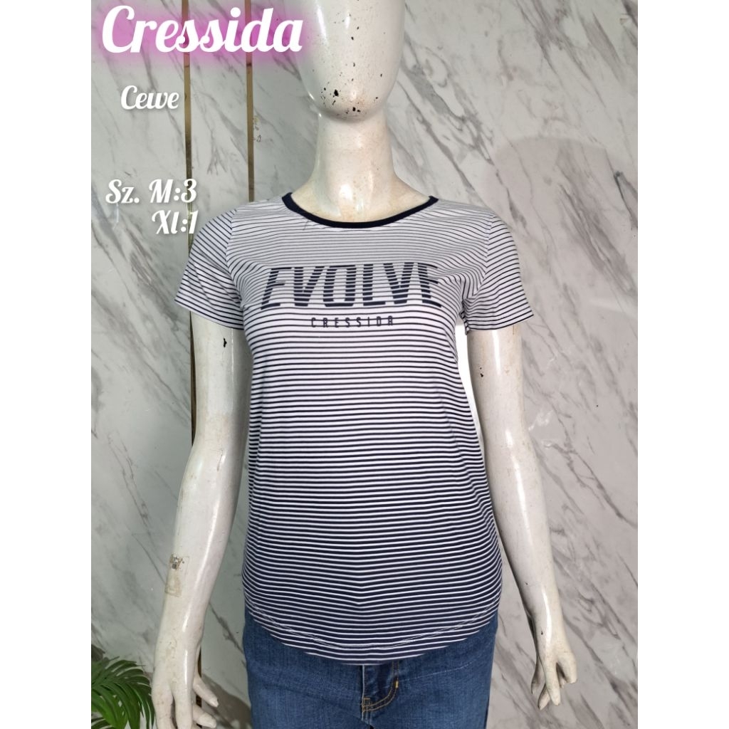 Kaos Wanita Cressida Original