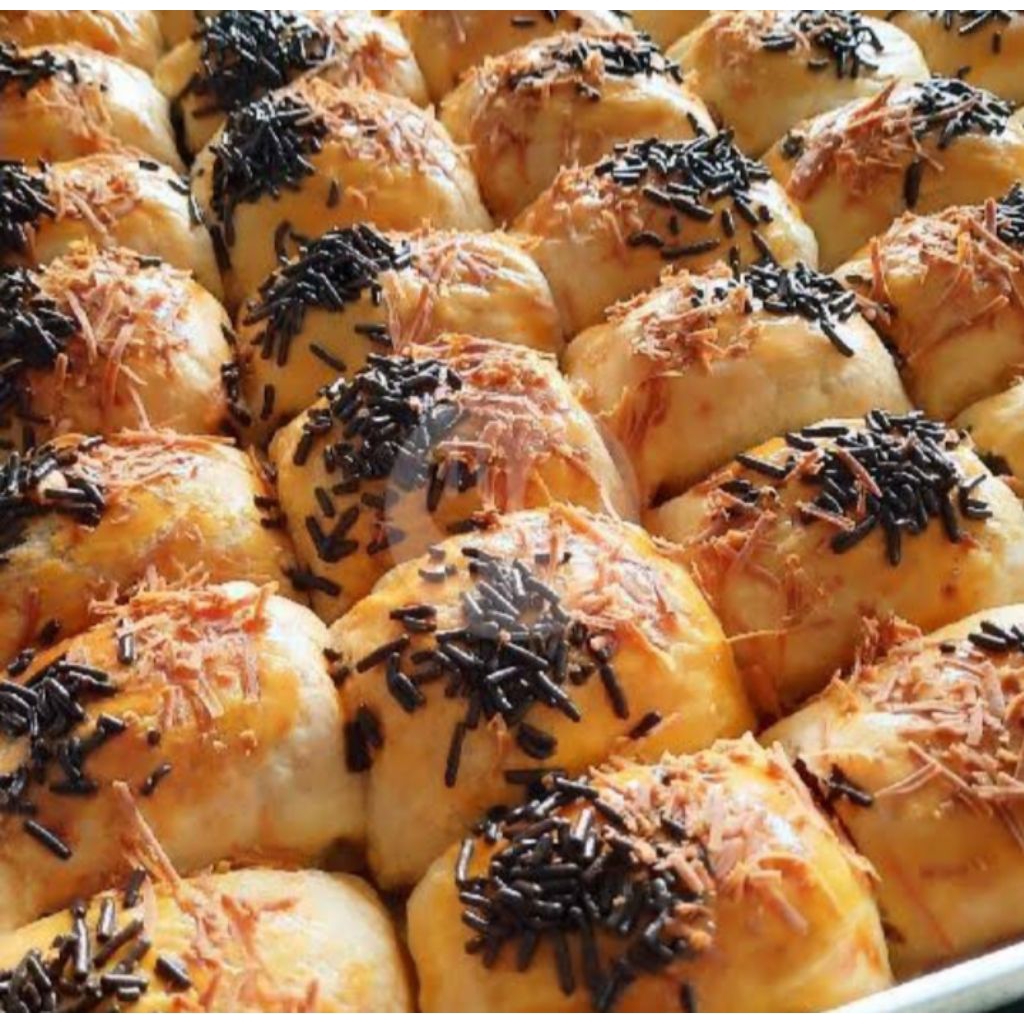 Kue Bolen Pisang Coklat keju isi 5 /kue bolen pisang /kue bolen pisang coklat /kue pisang keju