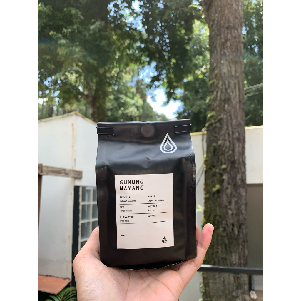 

Roasted beans Gunung Wayang Pangalengan Natural Anaerobic 200gram