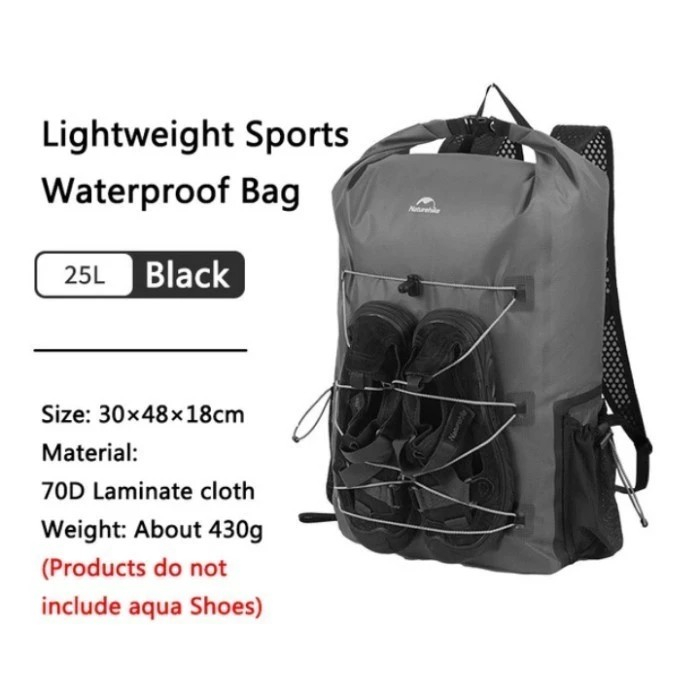 Naturehike CNH22BB003 Dry Bag/ Tas Anti Air/ Waterproof Resistant