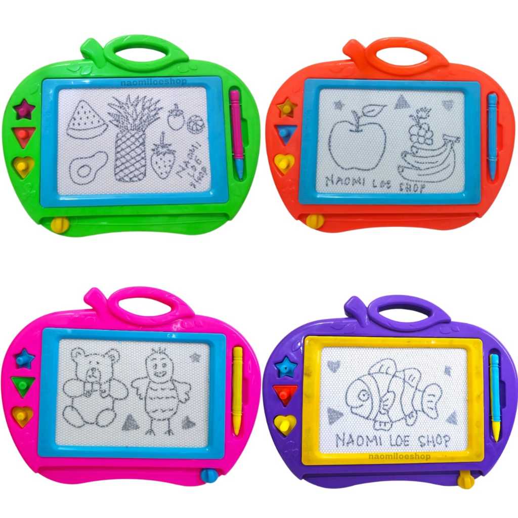 

Apple whiteboard yuk menggambar PAPAN TULIS MAGNET DRAWING APEL ANAK / DRAWING BOARD / PERLENGKAPAN SEKOLAH / WARNA /MAINAN ANAK EDUKASI