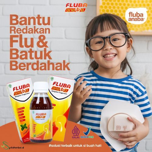 

FLUBA ANABA MADU HERBAL Mencegah dan Mengatasi Batuk Flu Pilek Anak dan Dewasa