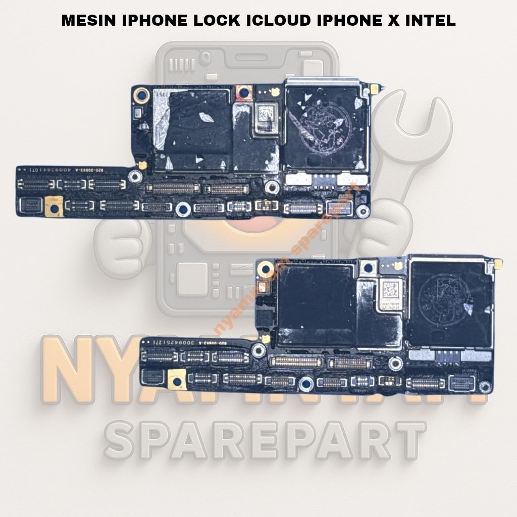 MESIN LOCK ICLOUD IPHONE X INTEL/QUALCOME