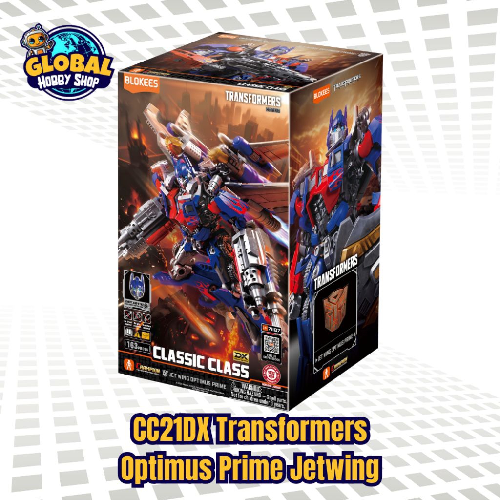 Blokees Classic Class 21 DX Optimus Prime jetwing, deluxe edition cc21