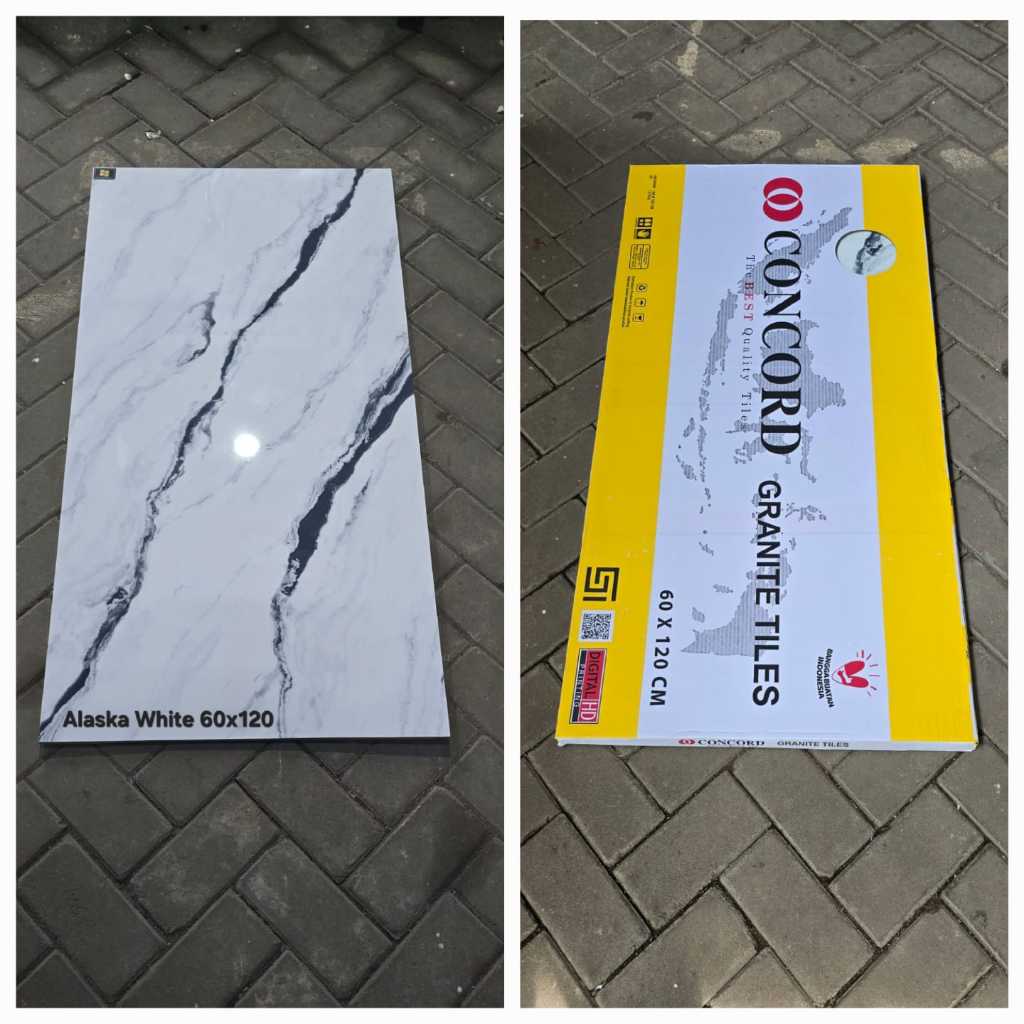 GRANIT GLAZE POLISH 60X120 CONCORD ALASKA WHITE