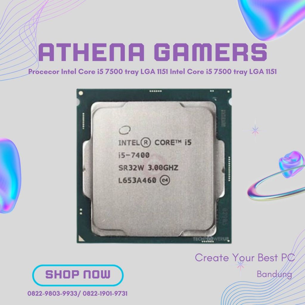 Procecor Intel Core i5 7500 tray LGA 1151 Intel Core i5 7500 tray LGA 1151 | ATHENA GAMERS