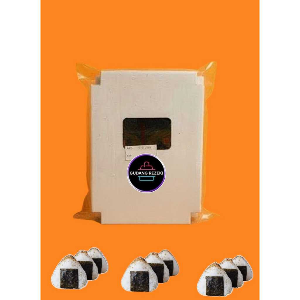 NORI ONIGIRI 100 SHEET AKIRA ONIGIRI / NORI ONIGIRI TRIANGLE ONIGIRI KEMASAN POLOS / NORI ONIGIRI 10