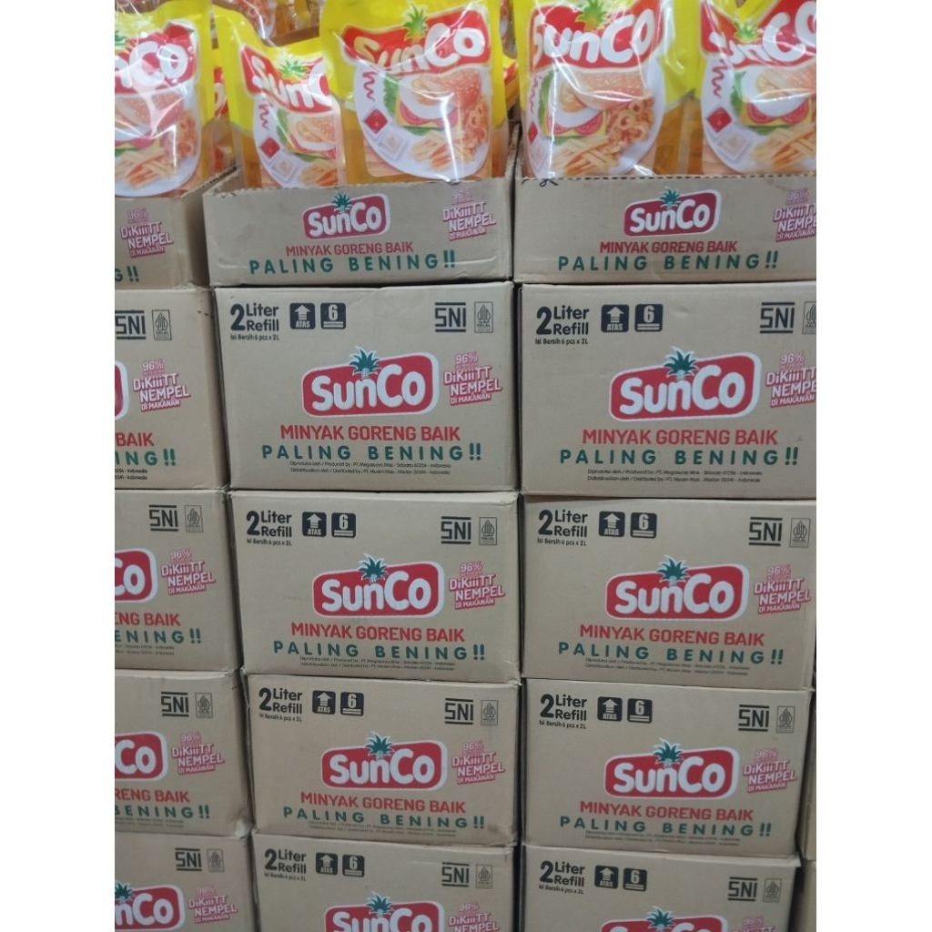 

Minyak Goreng Sunco 2L (KARTONAN isi 6)